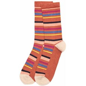 Orange Ladies' Crew Socks   Arowana Moshulu