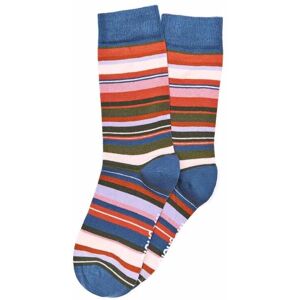 Multi Ladies' Stripy Ankle Socks   Rocky Road 2 Moshulu