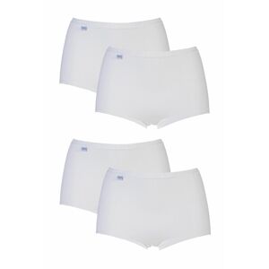 4 Pack White Basic Maxi Briefs Ladies 26 Ladies - Sloggi  - White - Size: UK 26
