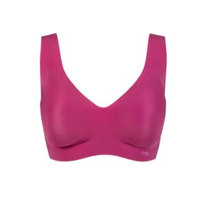 Ladies Sloggi Zero Feel Seamfree Bralette with Removable Pads Wine Small  - Pink - Size: Small