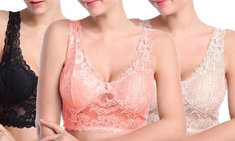 Groupon Goods Global GmbH One, Two or Three Wireless Bras
