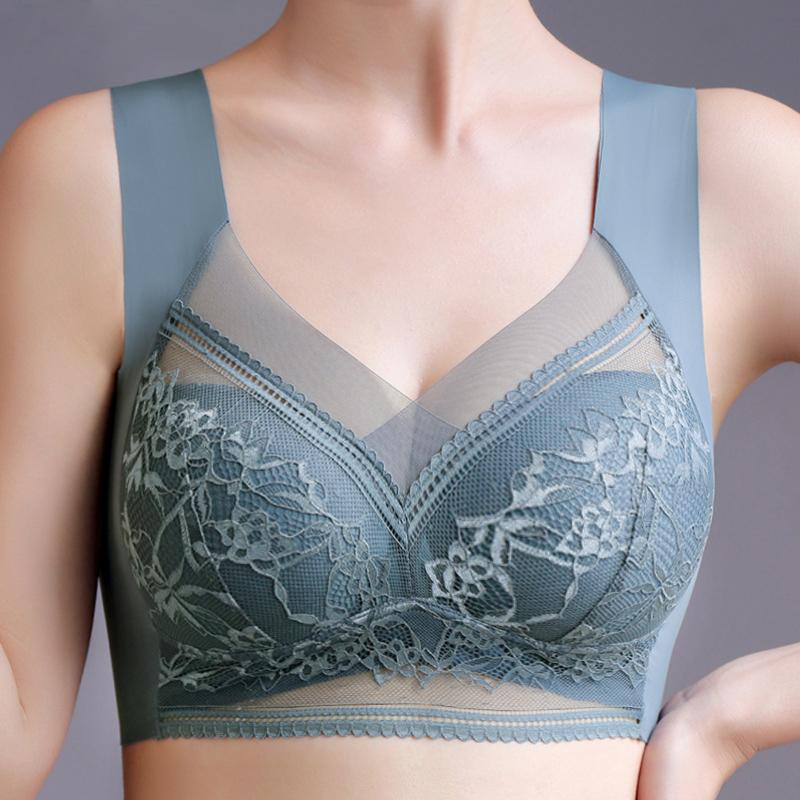 Plush Toy Plus Size Underwear For Women Seamless Push Up Bras Vest Sexy Lace Top Female Wireless Comfortable Braletter Sexy Lingerie