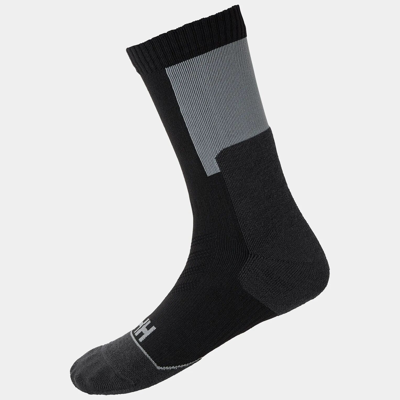 Helly Hansen Unisex Hiking Terry Hell-Toe Hiking Sock Black 42-44 - Black - Unisex