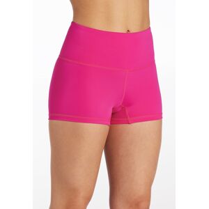 Balera Dancewear Dance Shorts - Wide Waist Mid-Rise Shorts - Lipstick - Extra Small Adult - MT9193