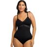 Maidenform Lace Bodysuit Shapewear Black M Women's