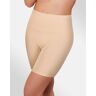 Maidenform Seamless Thigh Slimmer Shapewear Latte Lift 2XL Women's