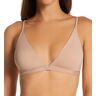 Calvin Klein Women's Form to Body Naturals Lightly Lined Bralette in Beige (QF6758)   Size Large   HerRoom.com
