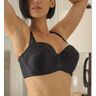 Carnival Women's Full Coverage Strapless Underwire Bra in Black (123)   Size 44C   HerRoom.com