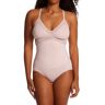 Maidenform Women's Lace Tame Your Tummy Bodysuit in Beige (DMS097)   Size Medium   HerRoom.com