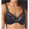 Olga Women's Cloud 9 Lace Underwire Contour Bra in Rich Black (GF7961A)   Size 42C   HerRoom.com