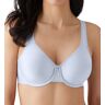 Wacoal Women's Basic Beauty Full Figure Seamless Underwire Bra in Blue (855192)   Size 36H   HerRoom.com