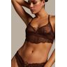 Hunkemöller Patrice Bralette Brown  - female - Size: XL