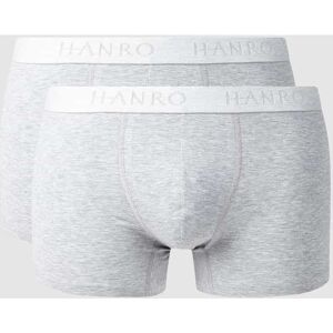 Hanro Trunks mit Label-Details im 2er-Pack, Größe M - EUR - Mittelgrau Melange - M