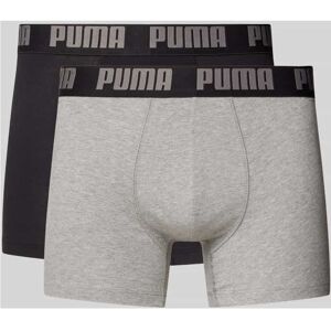 Puma Trunks mit Label-Detail im 2er-Pack - men - GRAU - S;M;L;XL;XXL