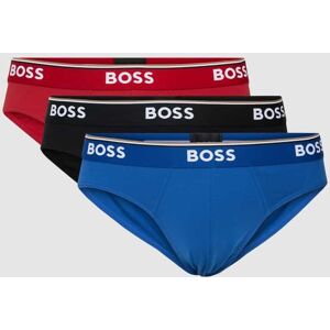 BOSS Slip mit Label-Details im 3er-Pack Modell 'Power', Größe XXL - EUR - Rot - XXL