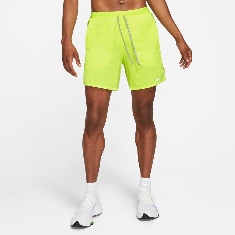 Nike Flex Stride Men's Brief Running Shorts - Yellow - size: XL, S, L, M