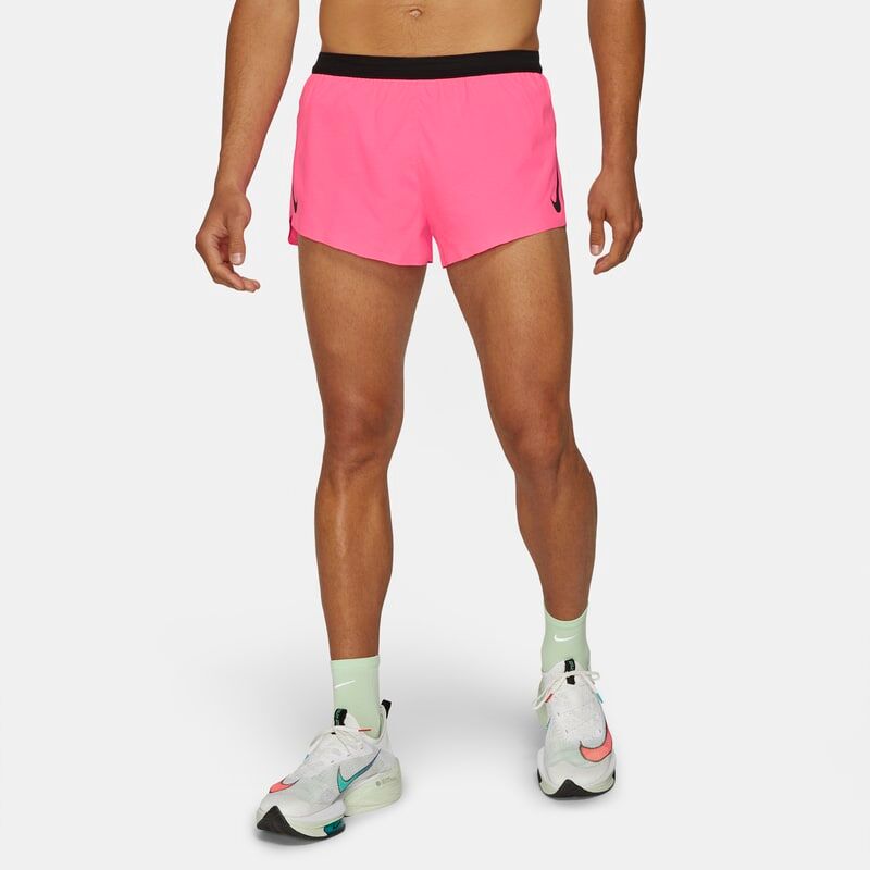 Nike AeroSwift Men's 5cm (approx.) Running Shorts - Pink - size: L, XL, M