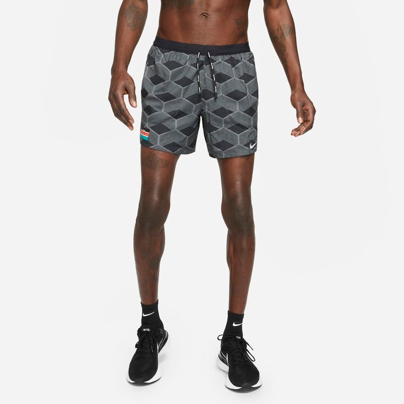 Nike Dri-FIT Team Kenya Flex Stride Men's Running Shorts - Grey - size: XL, 2XL, L