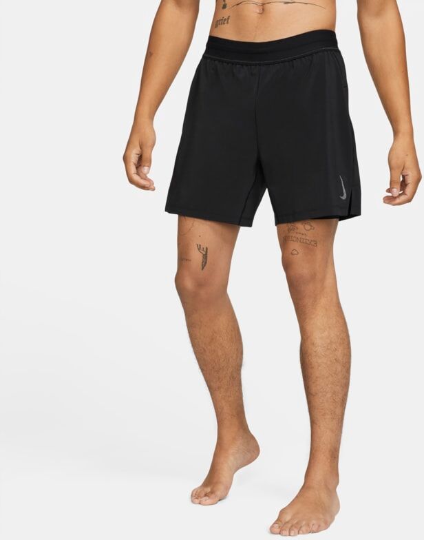 Nike Yoga Men's 2-in-1 Shorts - Black - size: L, 2XL, S Tall, M Tall, XL Tall, 2XL Tall, 3XL Tall, 3XL, XL, S, 4XL, L Tall, M, 4XL Tall