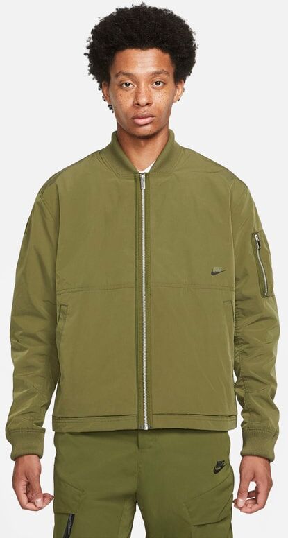 Nike Sportswear Style Essentials Men's Lined Bomber Jacket - Green - size: M, L, XL, S