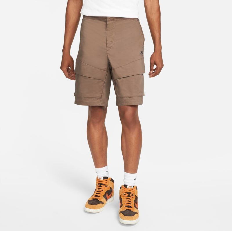 Nike Sportswear Tech Pack Men's Woven Unlined Cargo Shorts - Brown - size: 30, 32, 28, 36, 34