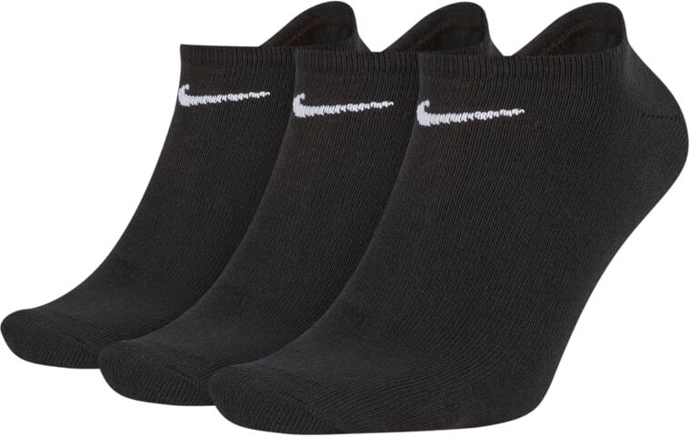 Nike Lightweight Training No-Show Socks (3 Pairs) - Black - size: S, XL, L, M