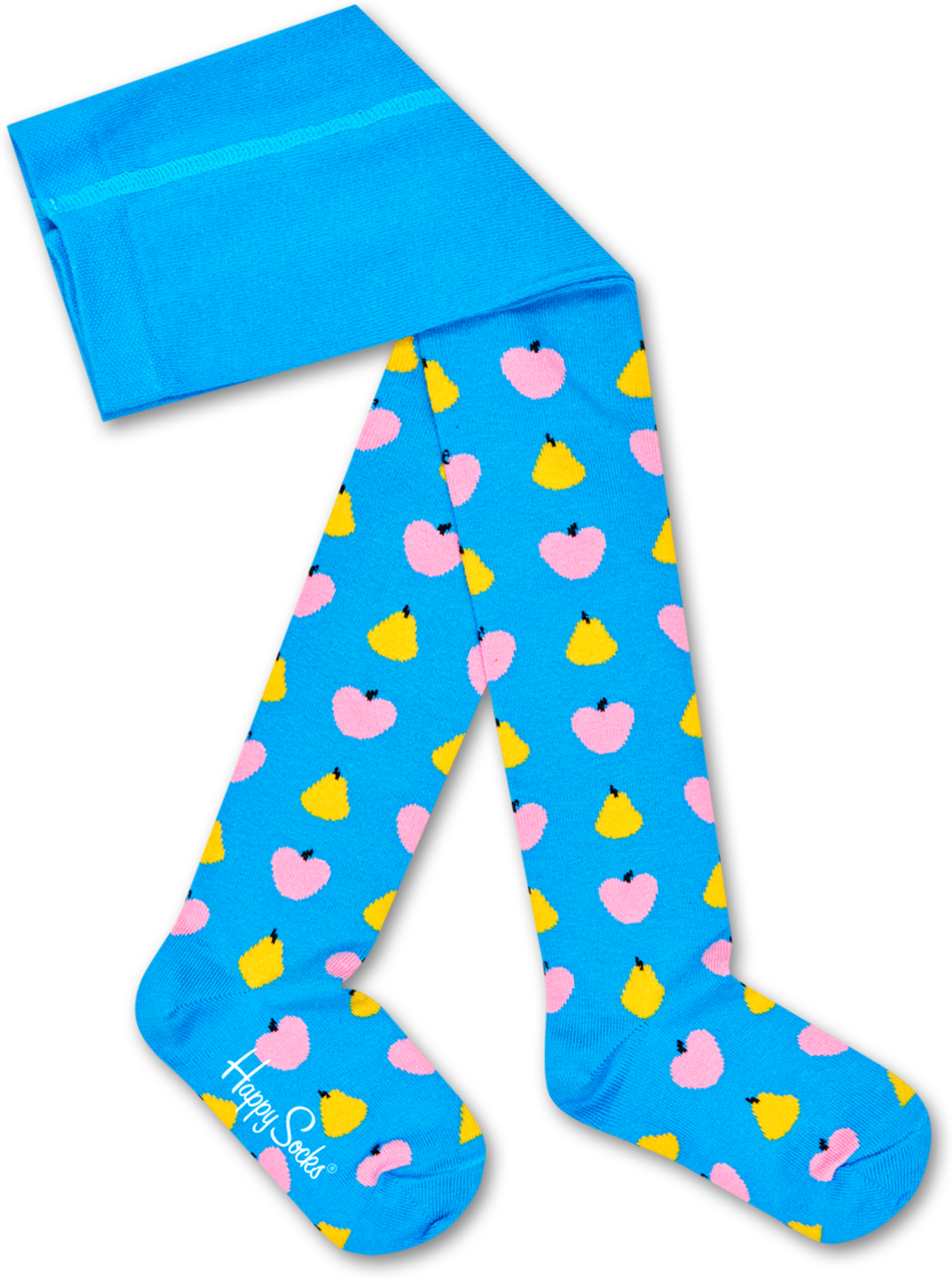 Happy Socks Kids Fruit Tights - Blue,Pink,Yellow - Kids