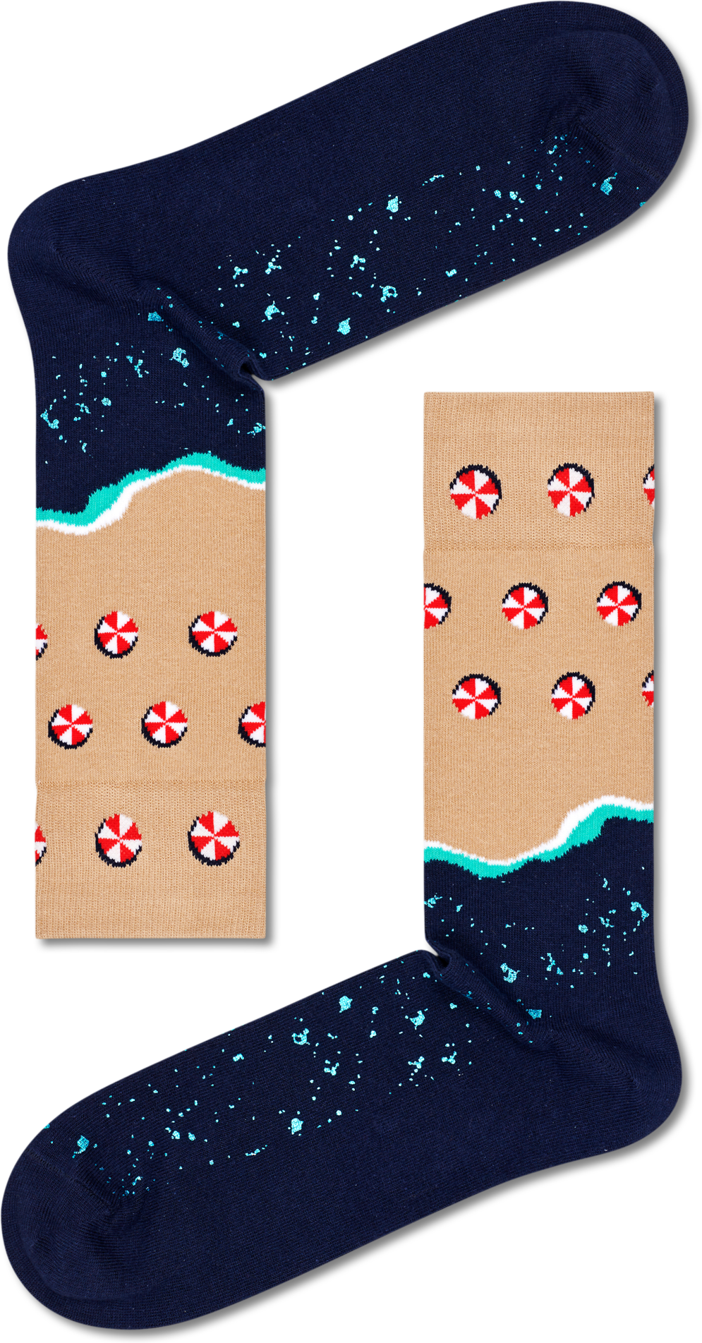 Happy Socks Dressed Beach Time Sock - Unisex