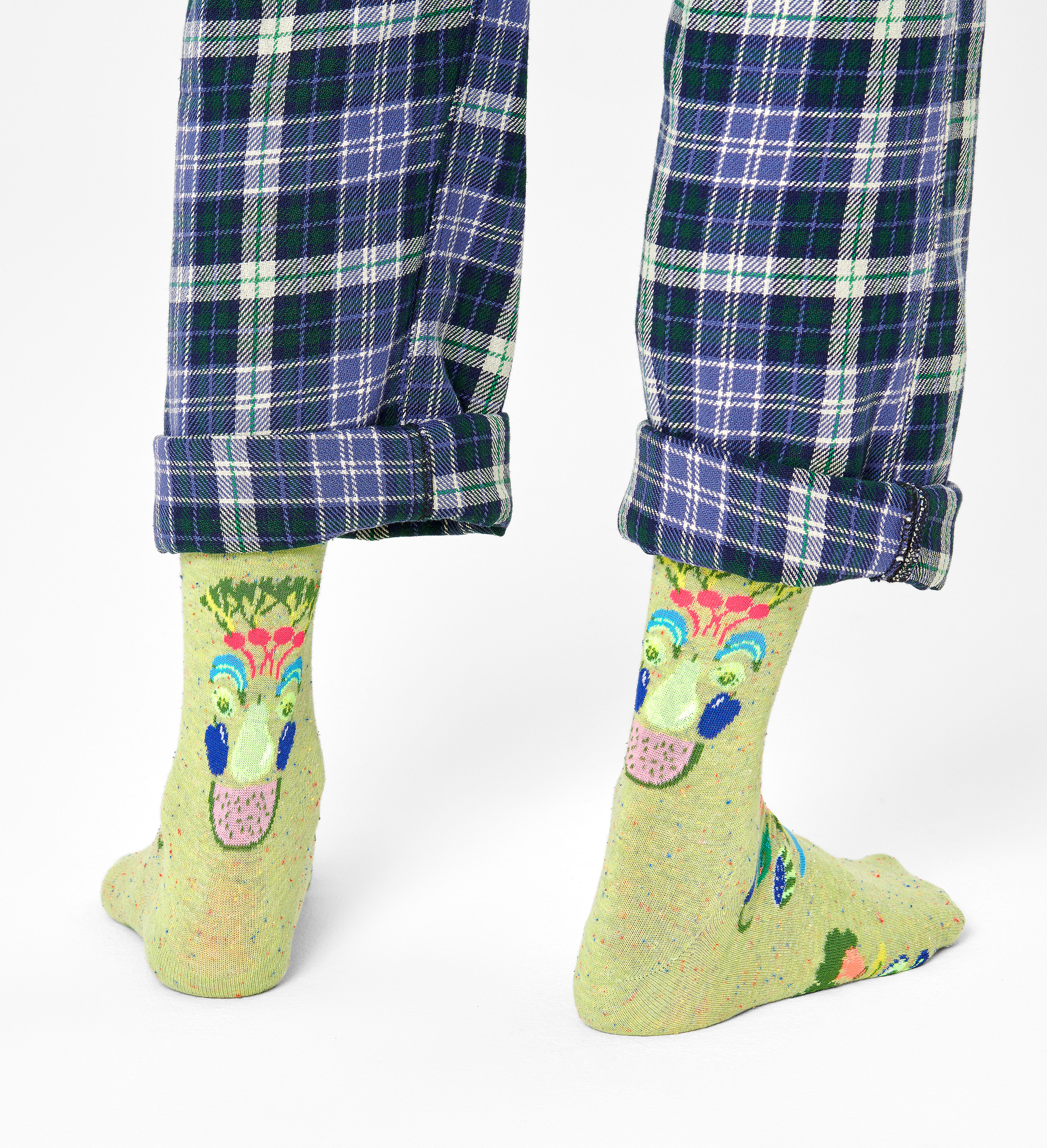 Happy Socks Healthy Glow Sock - Green - Unisex