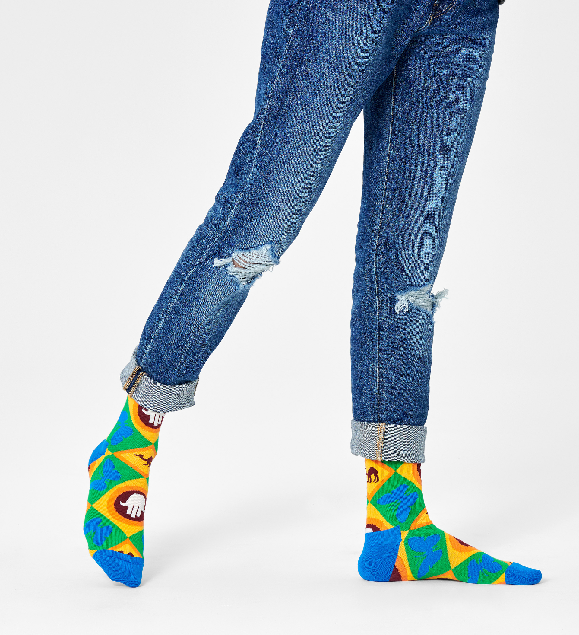 Happy Socks Hamsa Mosaic Sock - Unisex