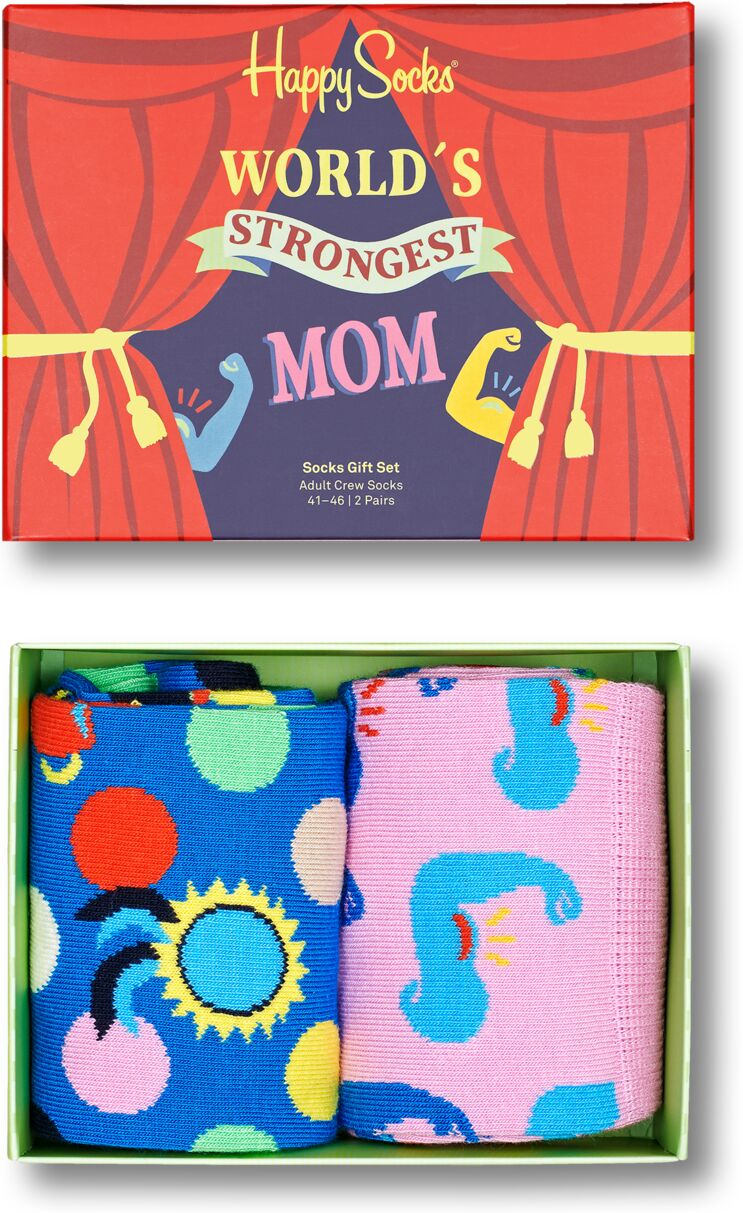 Happy Socks Mother´s Day Socks Gift Box 2-Pack - Unisex