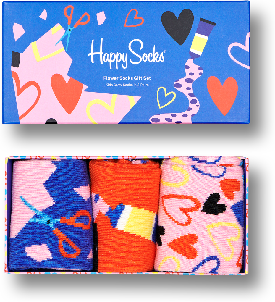 Happy Socks Kids Crafts Gift Set 3-Pack - Kids