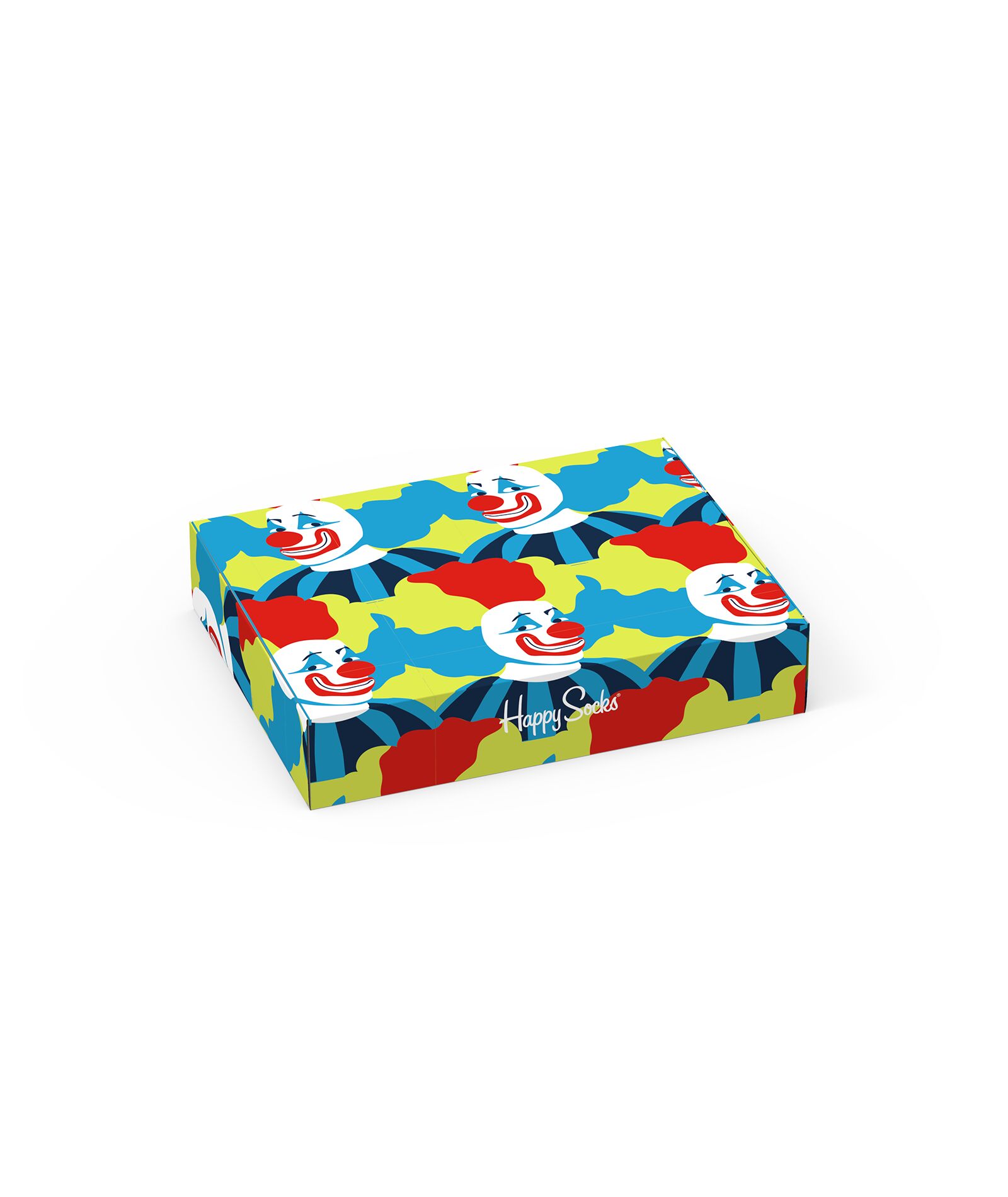 Happy Socks Clown 2-pack Flat Pack - Unisex