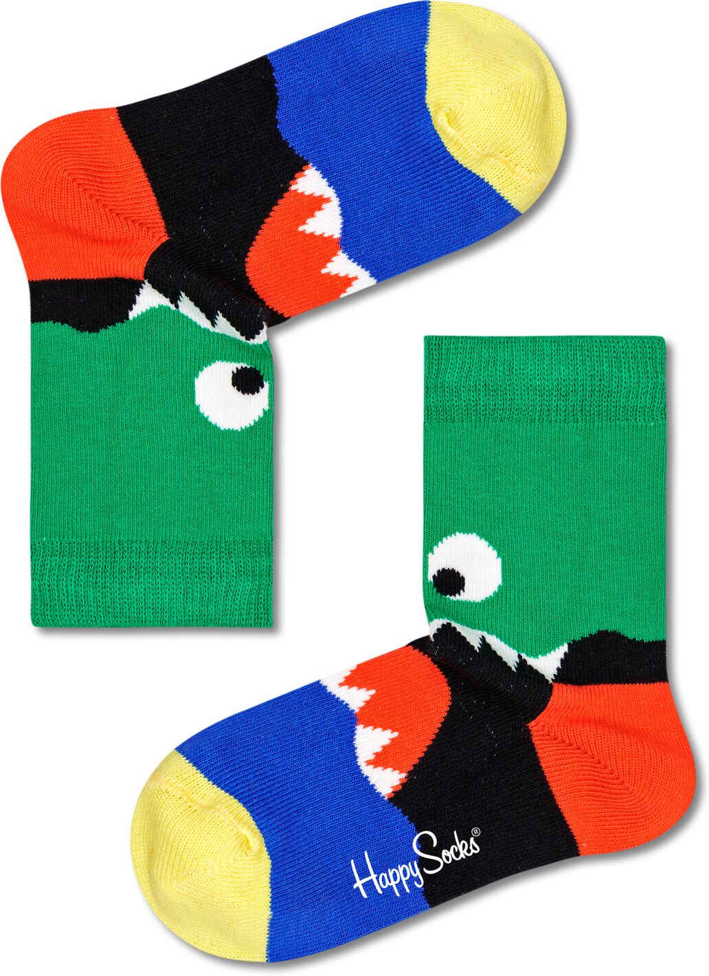 Happy Socks Kids The Gap Sock - Black,Blue,Green,Red - Kids