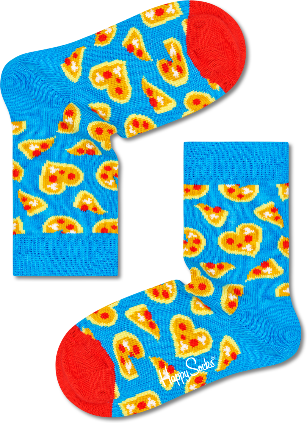 Happy Socks Kids Pizza Love Sock - Blue - Kids