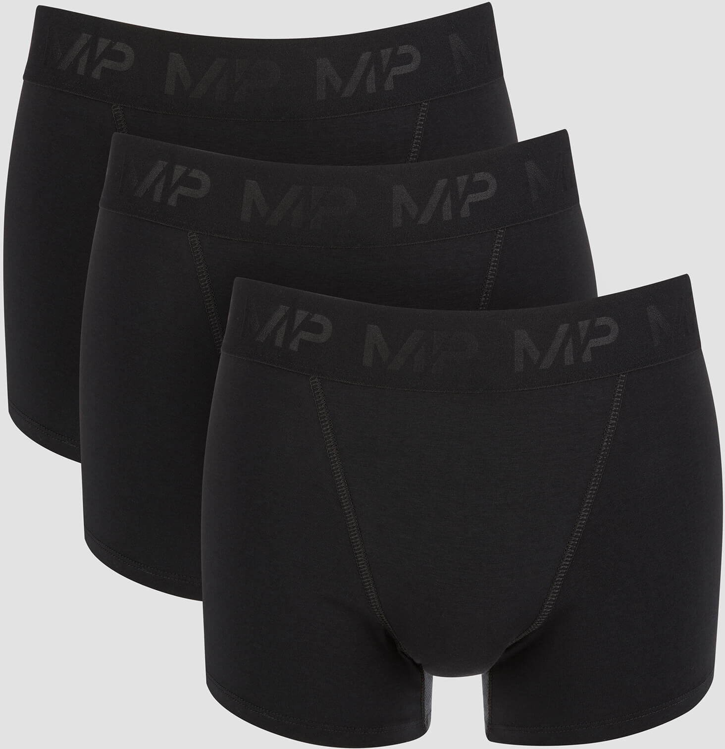 MP Men's Training Boxers - Black (3 Pack) - XXS