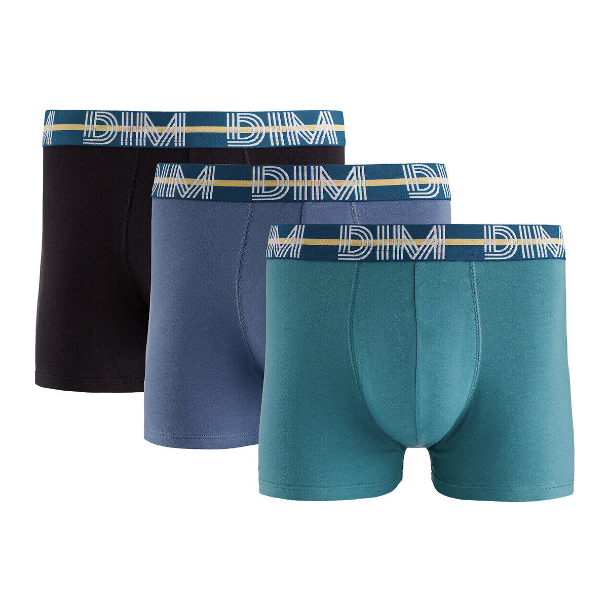 DIM Lot de 3 boxers Powerful