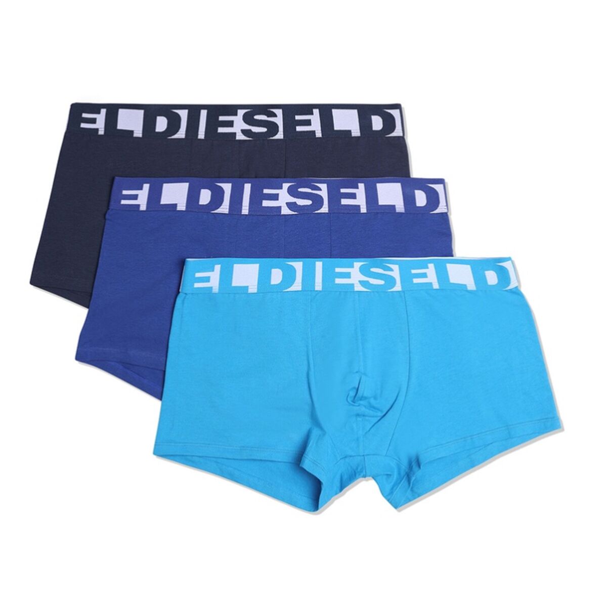 DIESEL Lot de 3 boxers unis