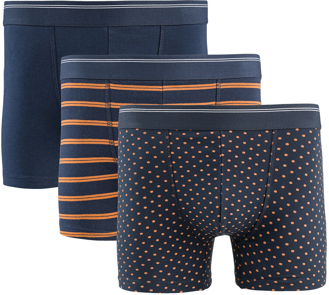 LA REDOUTE COLLECTIONS Lot de 3 boxers en coton biologique