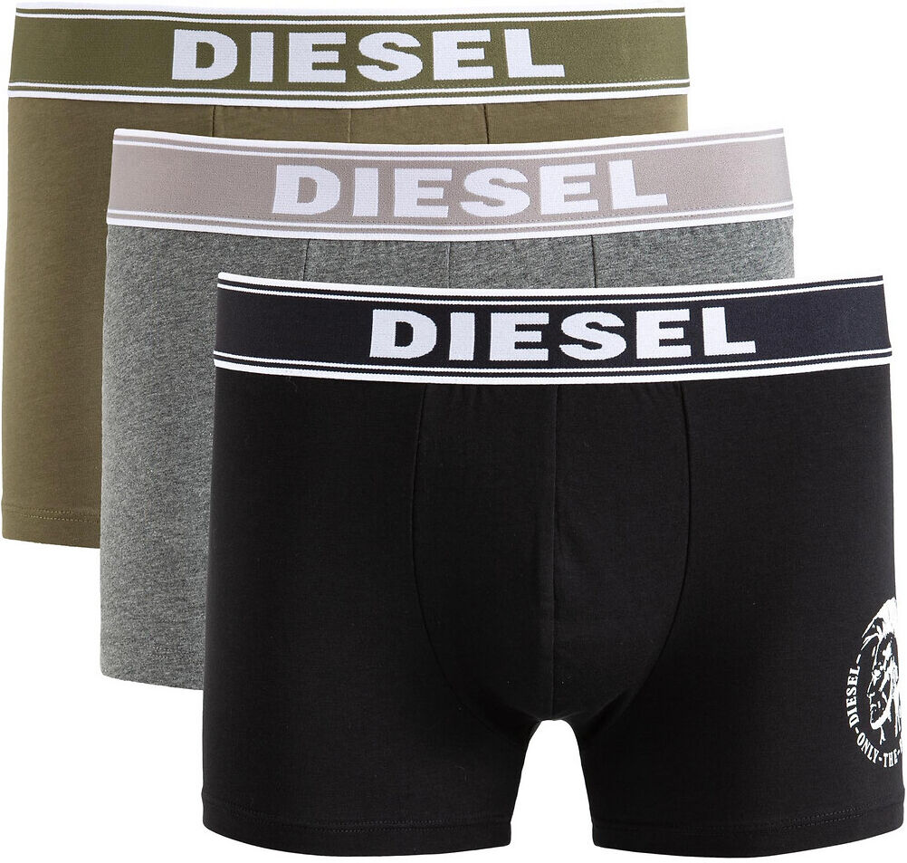 DIESEL Lot de 3 boxers coton stretch classique