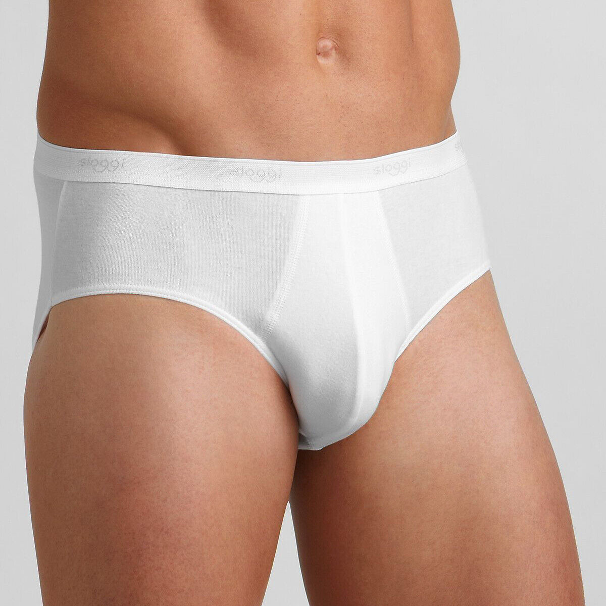 SLOGGI Slip midi MEN BASIC en coton stretch