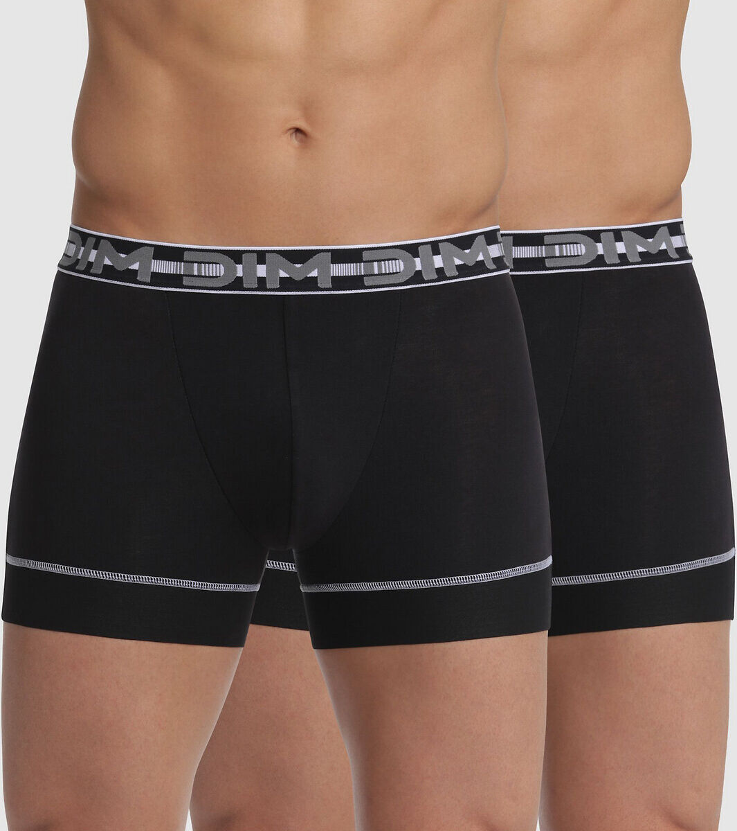 DIM Lot de 2 boxers 3D Flex Stay&Fit