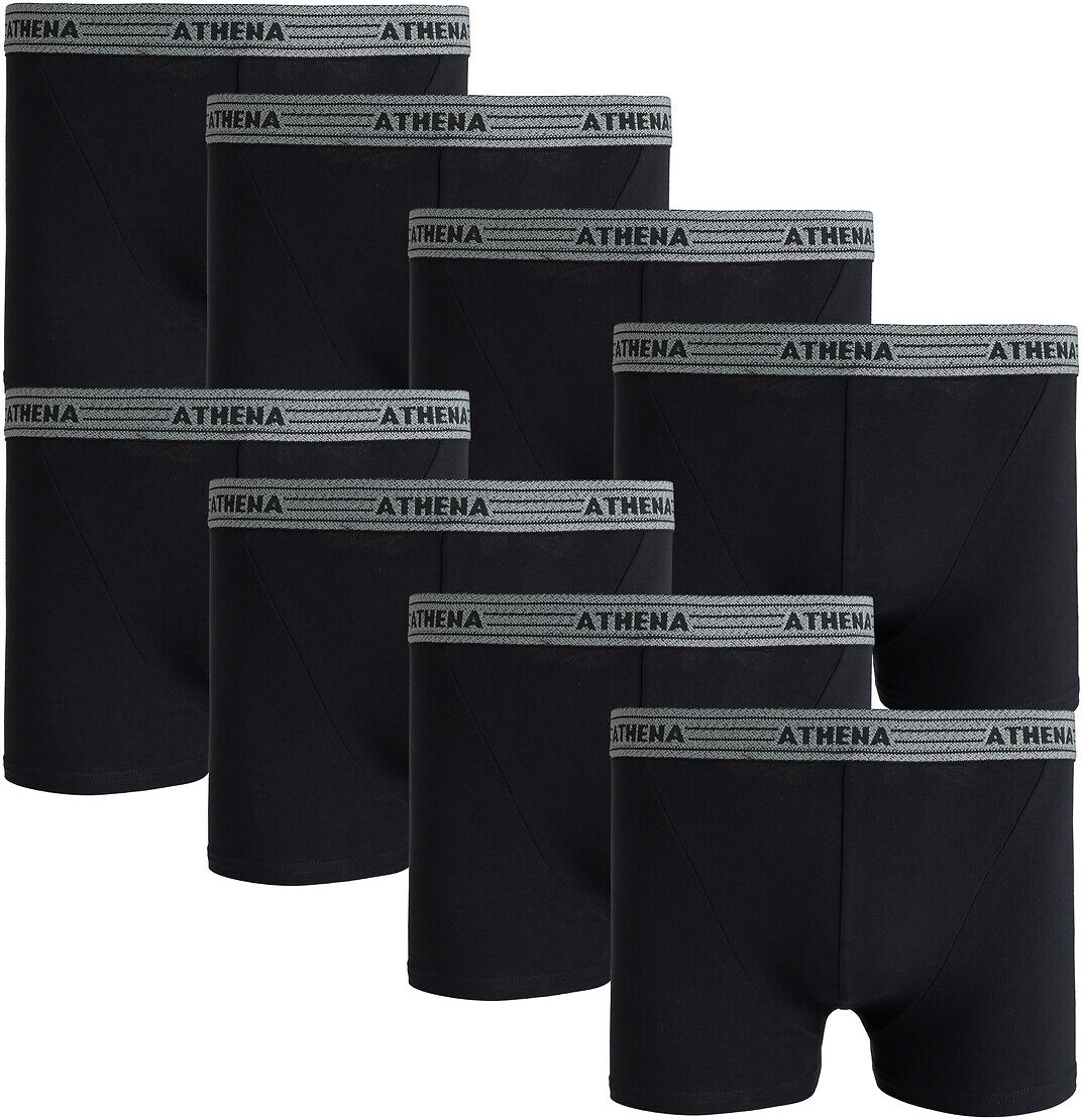 ATHENA Lot de 8 boxers basic coton