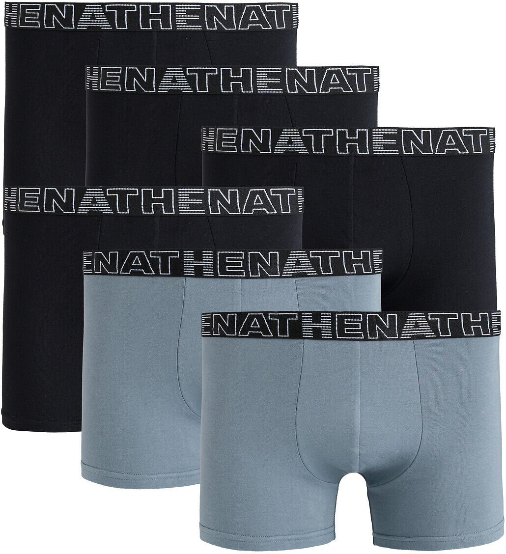 ATHENA Lot de 6 boxers basic color