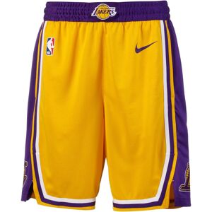 Nike Los Angeles Lakers Basketball-Shorts Herren gelb L