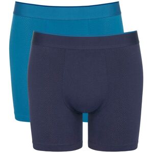 sloggi Boxershorts »men EVER Airy Short C2P«, (Packung, 2 St.), Herren-Short,... blue - dar  XL