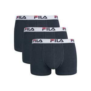 Fila Boxershorts, (Packung, 3 St.), mit elastischem Logobund navy  M
