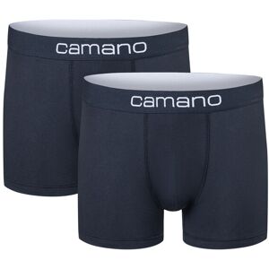 Camano Boxershorts, (2er Pack), mit elastischem Logobund navy-blazer  XL