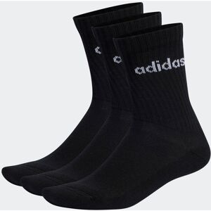 Adidas Performance Funktionssocken »LINEAR CREW CUSHIONED SOCKEN, 3 PAAR«, (3... BLACK/WHITE  XL (46/48)