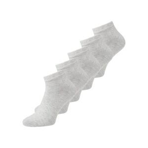 Jack & Jones Kurzsocken »JACDONGO SOCKS 5 PACK NOOS«, (Packung, 5 Paar) Light Grey Melange